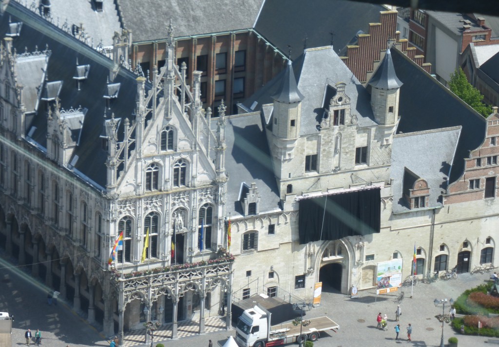 Blick auf das Rathaus