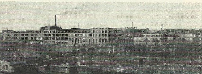 Ansicht der Werkanlagen Januar 1936