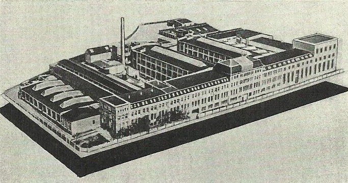 Ansicht der Fabrik 1937